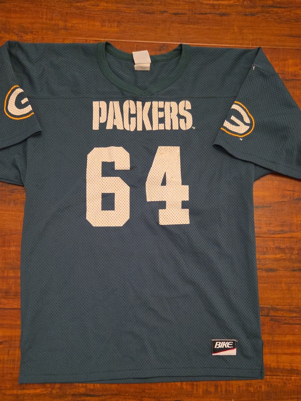 Packers Mesh Football Jersey 64 in Dark Green